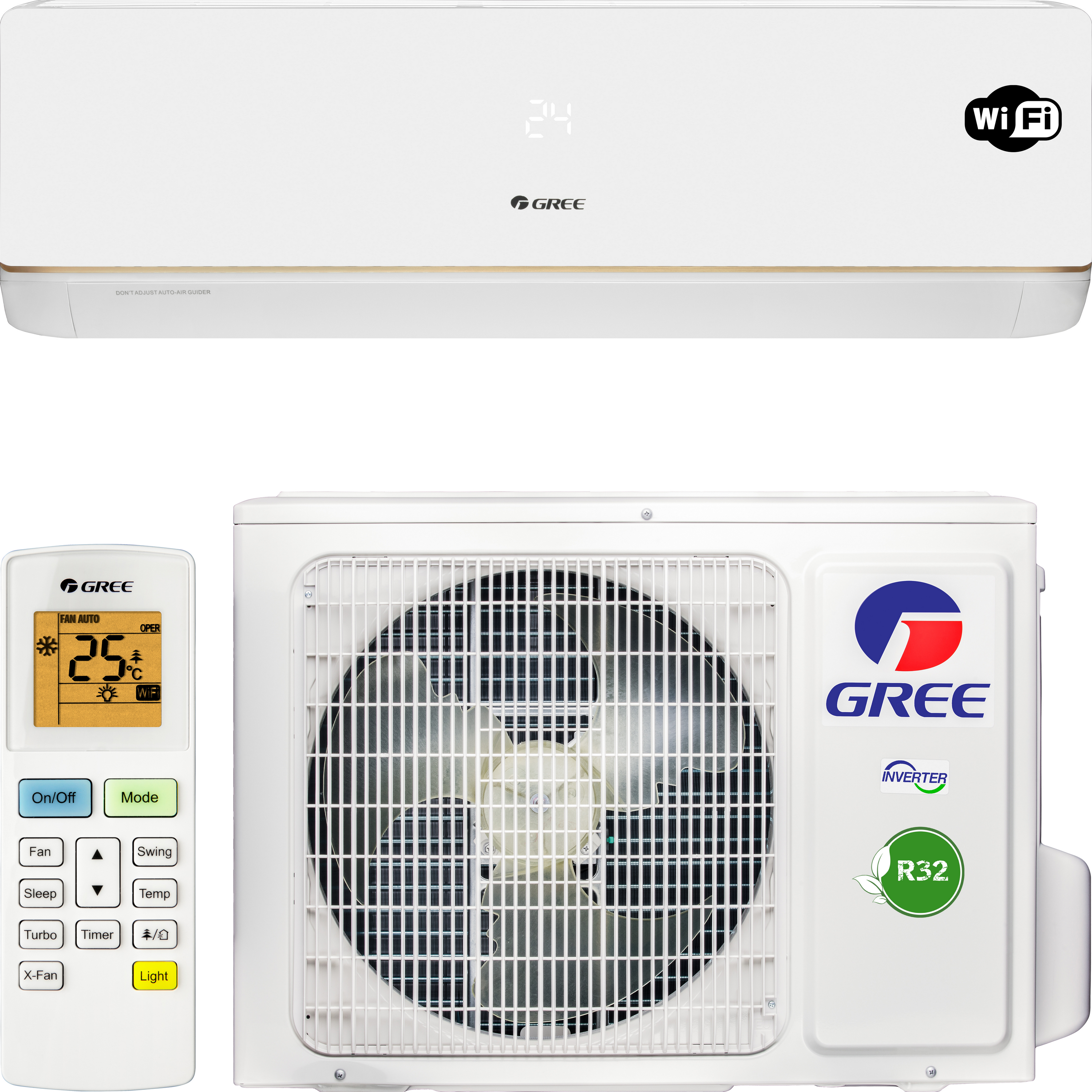 Gree Bora Inverter R32 GWH09AAB-K6DNA5A Wi-Fi