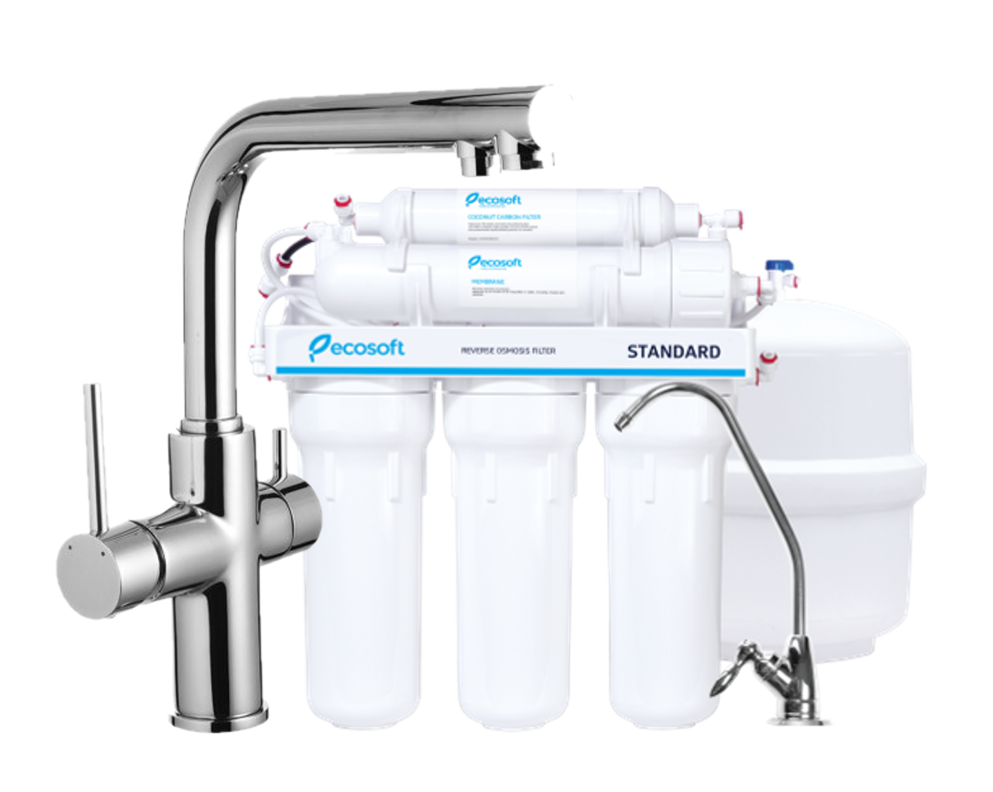 Смеситель с фильтром воды Imprese Daicy 55009-F + Ecosoft Standart MO550ECOSTD