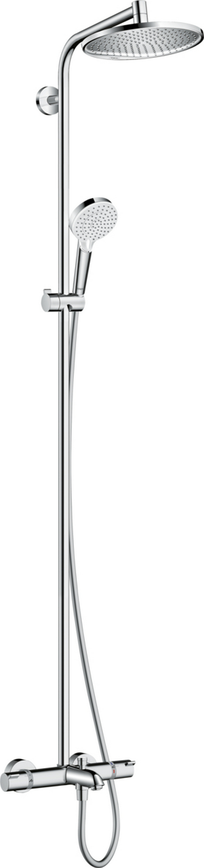 Душевая система для ванной Hansgrohe Crometta S 240 Showerpipe 27320000