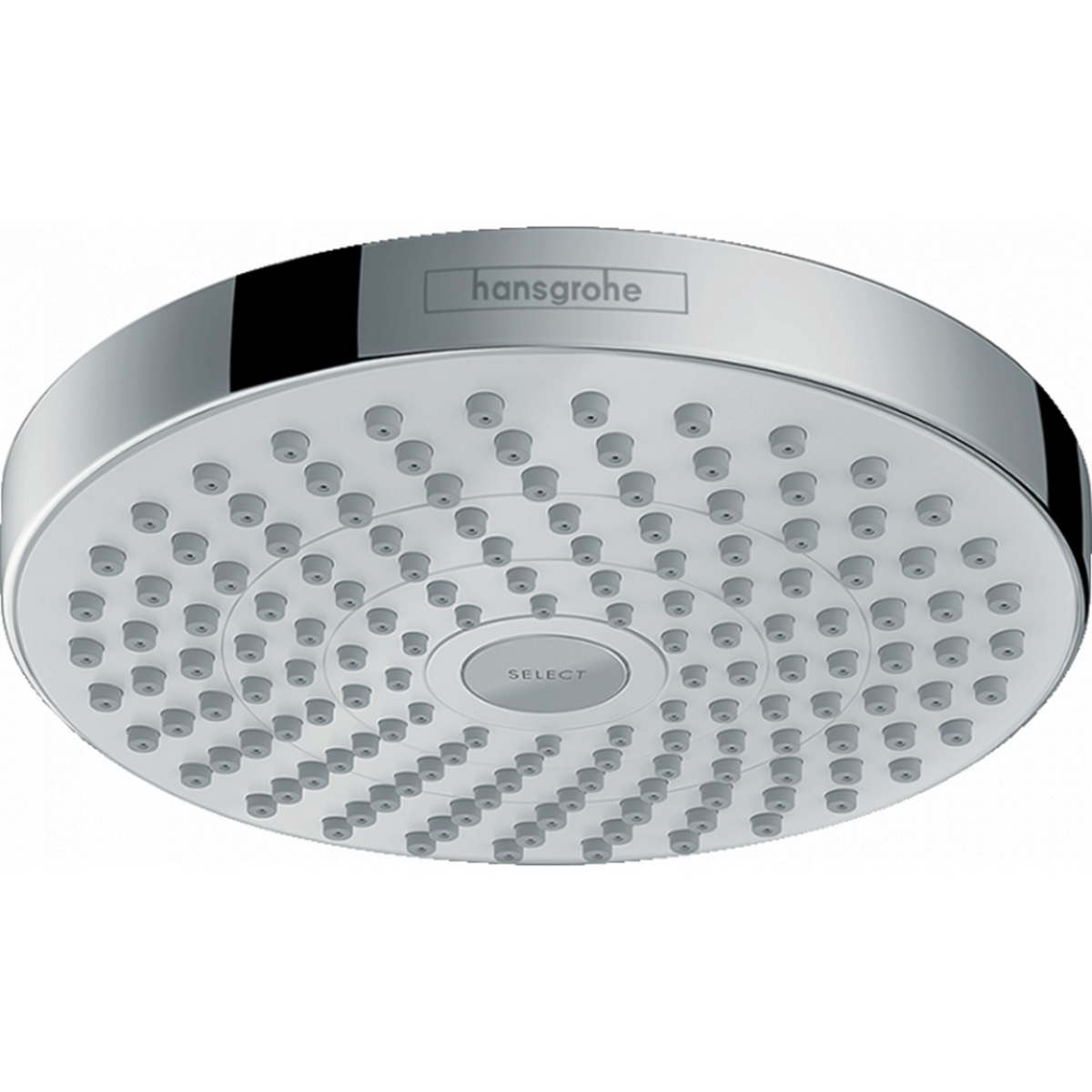 Верхний душ Hansgrohe Croma Select S 180 2jet EcoSmart 26523400 в интернет-магазине, главное фото