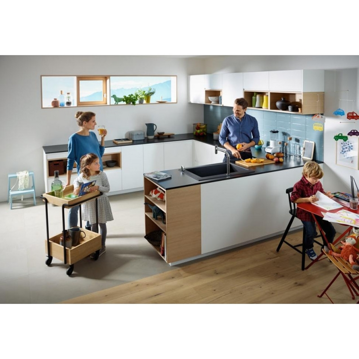 Кухонний комплект Hansgrohe C51-F660-07 43218000 ціна 46726 грн - фотографія 2