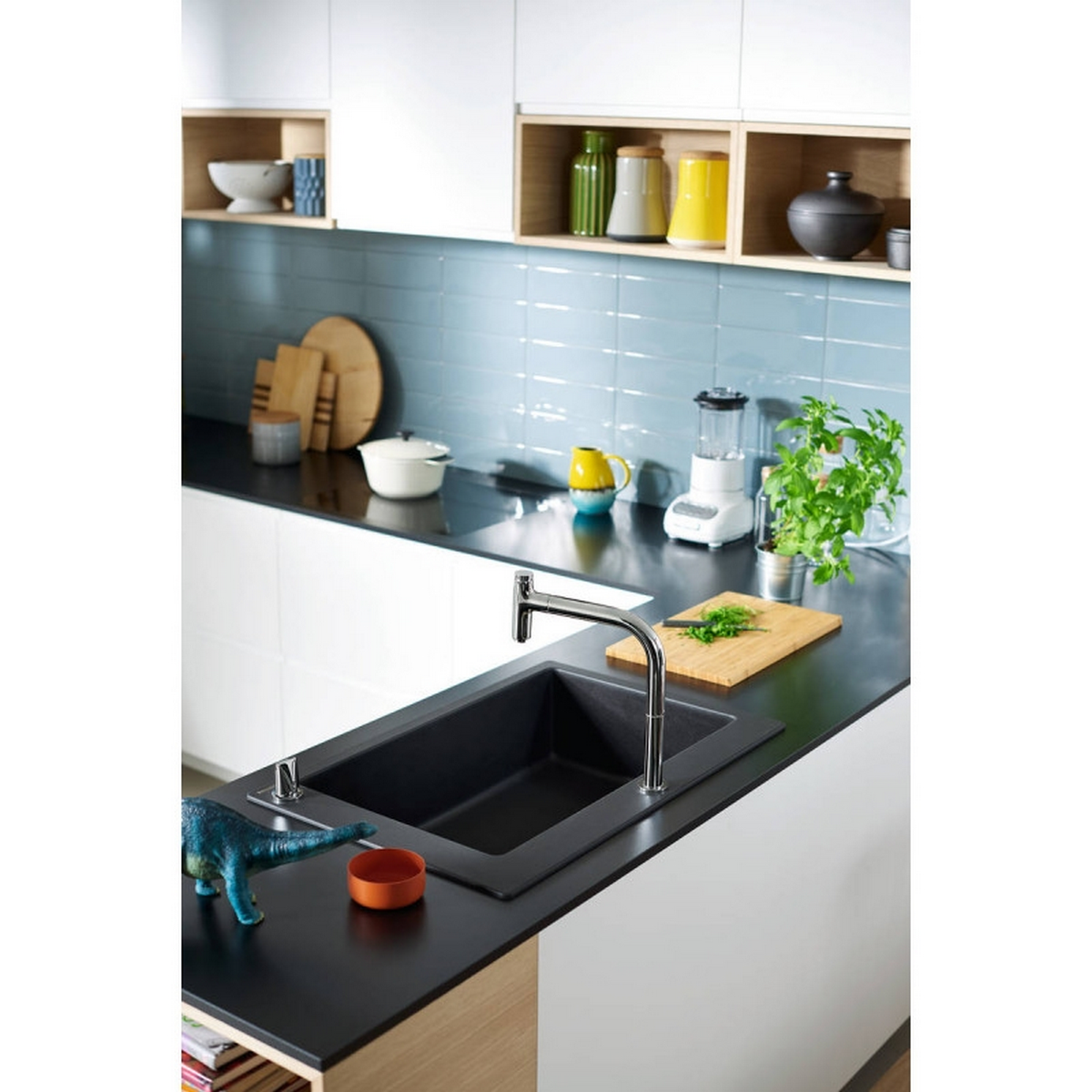 Кухонна мийка Hansgrohe S51 S510-F660 43313290 ціна 21757.95 грн - фотографія 2