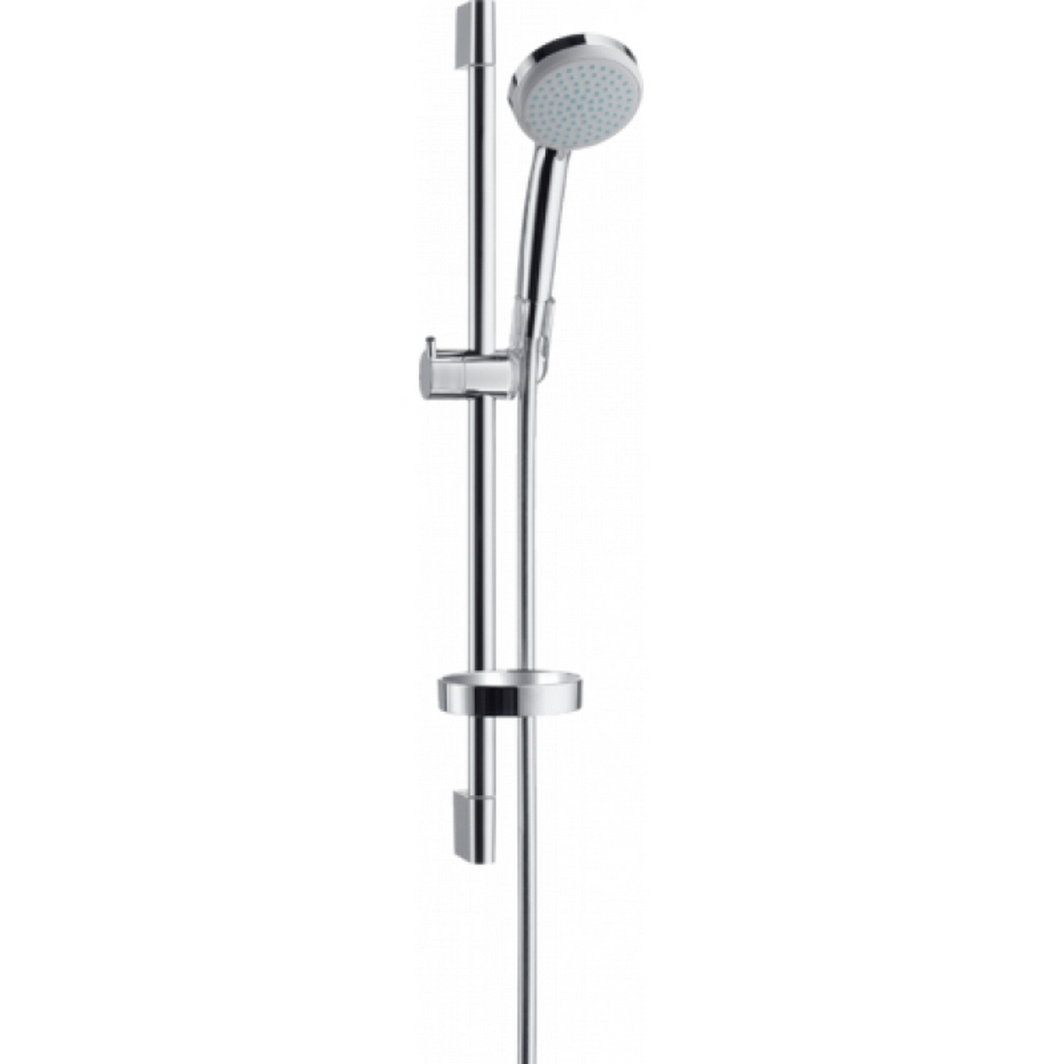 Душовий набір Hansgrohe Croma 100 Vario EcoSmart з душовою штангою 65 cm і мильницею 27776000 в інтернет-магазині, головне фото