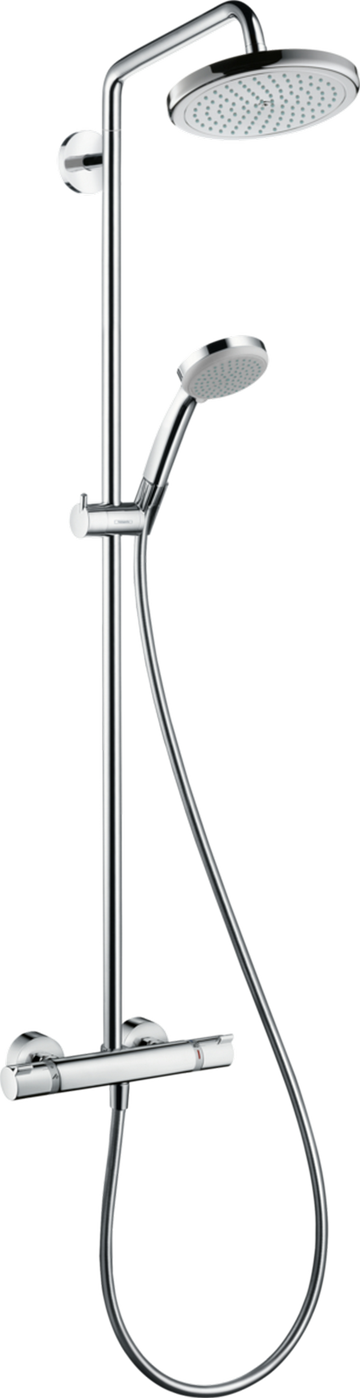 Душевая система Hansgrohe Croma 220 Showerpipe 27185000