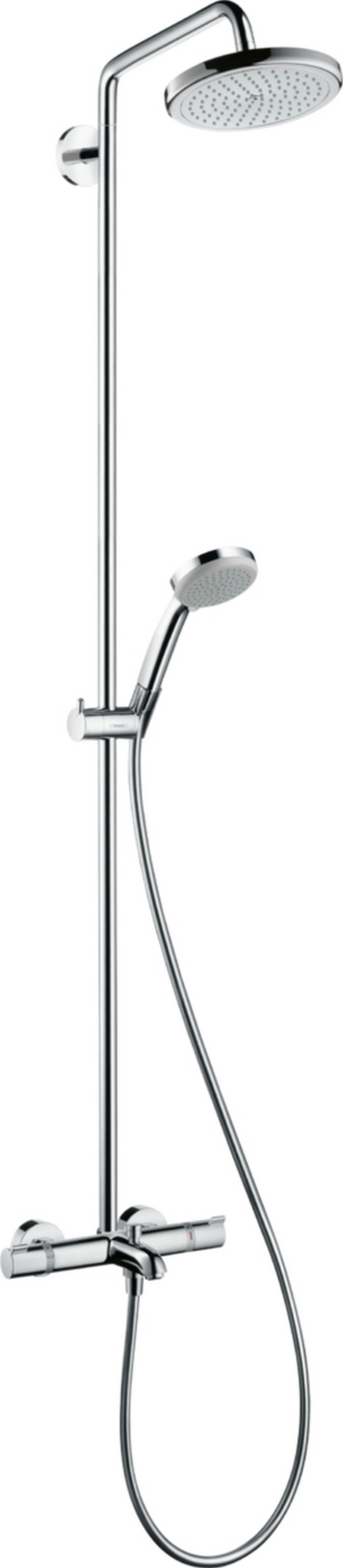 Душова система Hansgrohe Croma 220 Showerpipe 27223000 в інтернет-магазині, головне фото