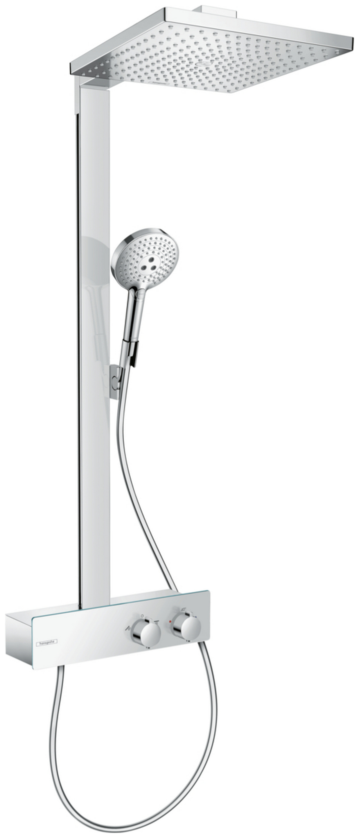 Душевая система Hansgrohe Raindance E Showerpipe 350 1jet с душевой штангой 27362000 в интернет-магазине, главное фото