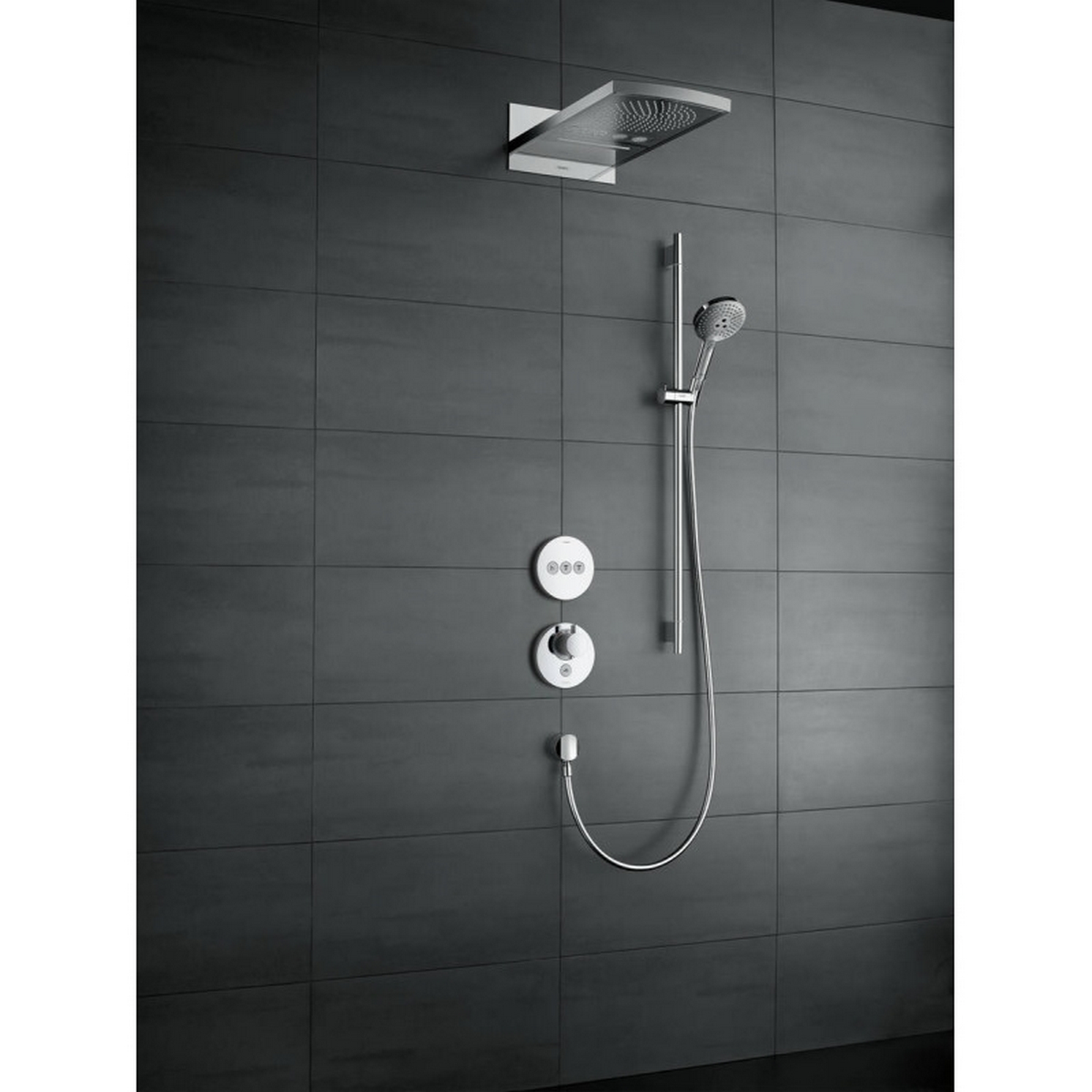 Душовий набір Hansgrohe Raindance Select S 26323000 ціна 17395 грн - фотографія 2