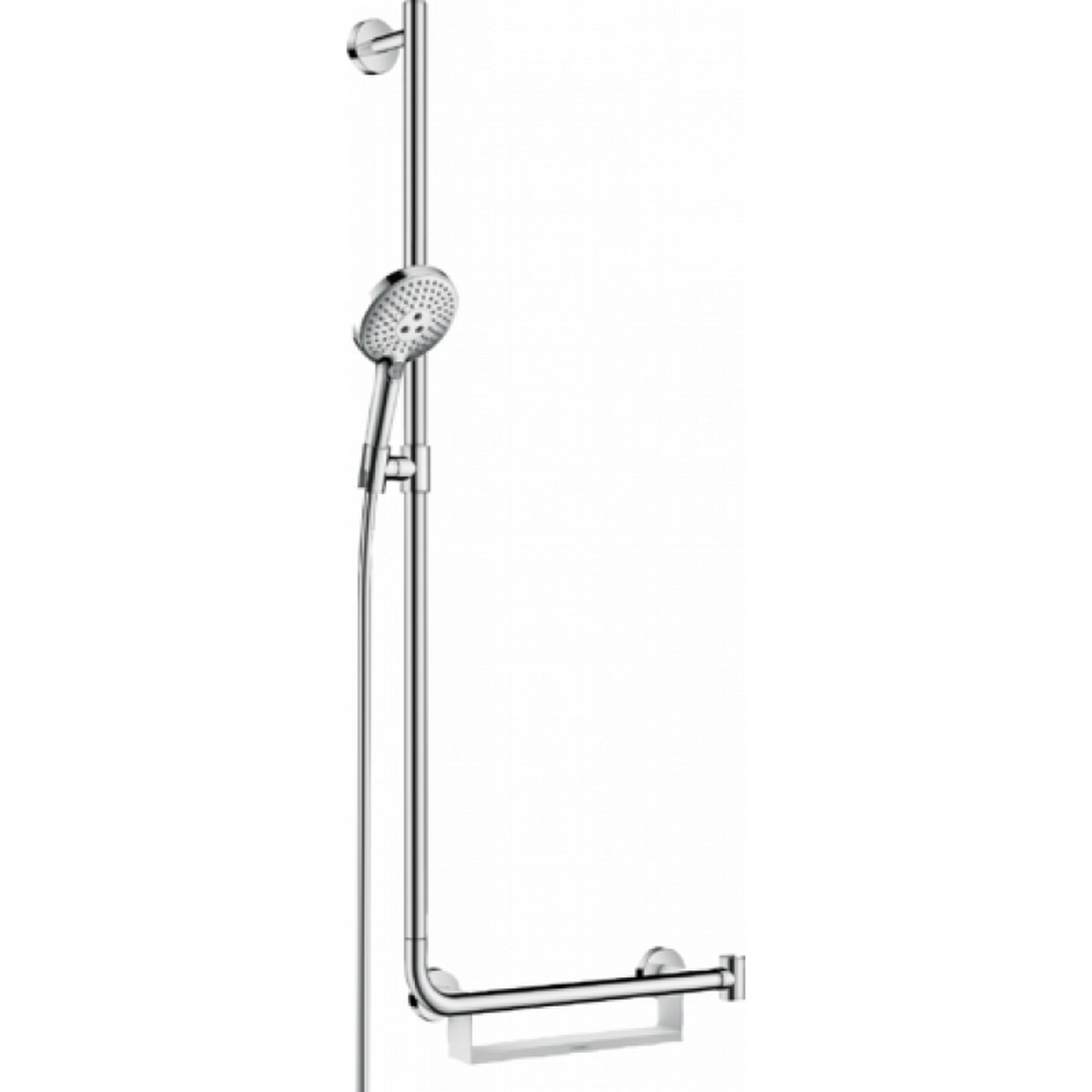 Hansgrohe Raindance Select S с душевой штангой слева 26325400