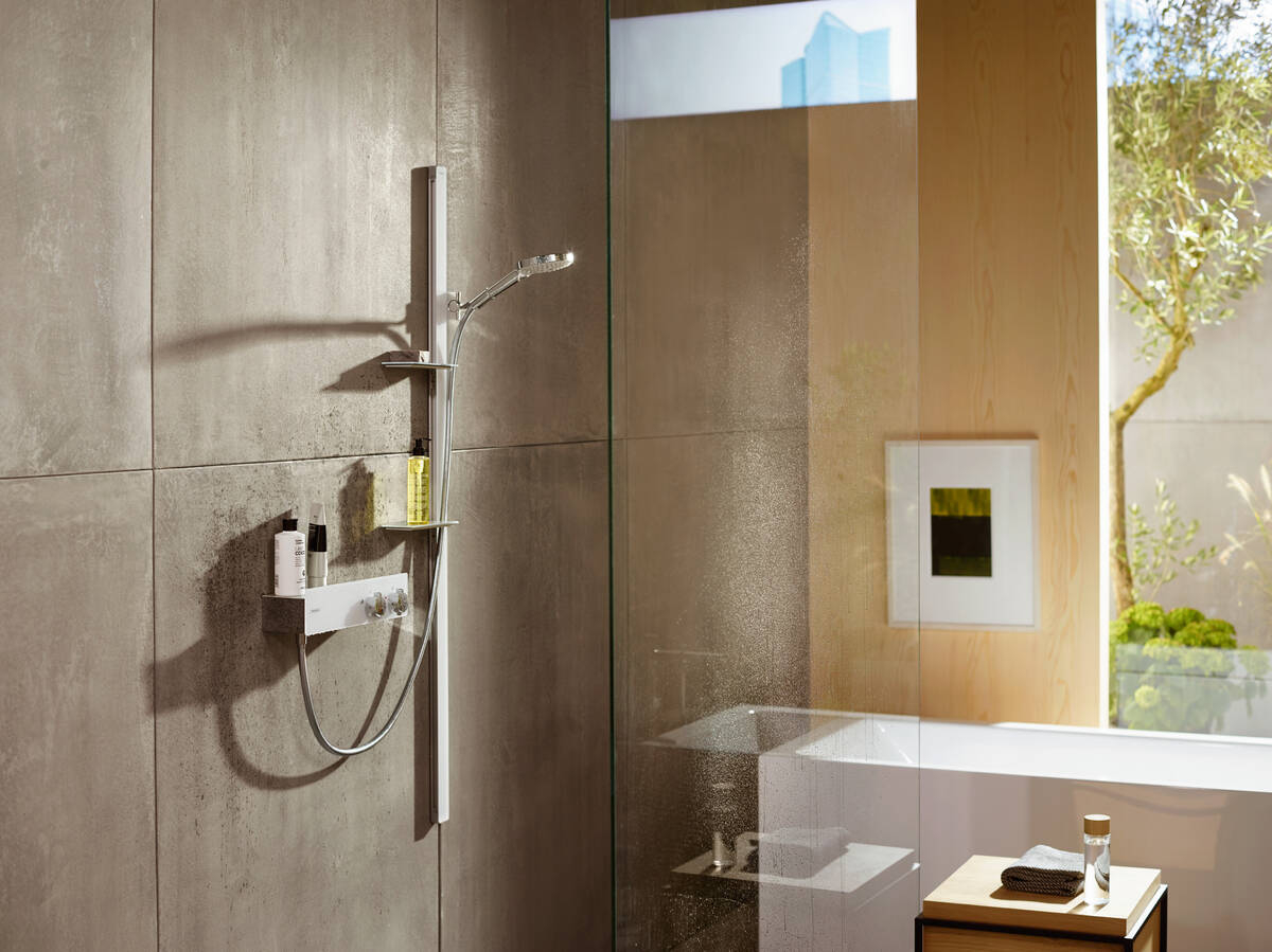 Смеситель с термостатом Hansgrohe ShowerTablet 350 13102000 цена 17019.00 грн - фотография 2