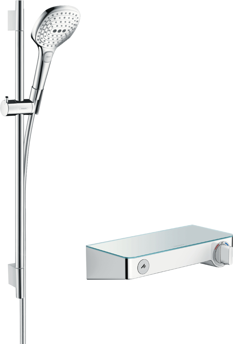 Душевой набор Hansgrohe ShowerTablet Select 300/Raindance Select E 120 3jet/Combi 27026000 в интернет-магазине, главное фото