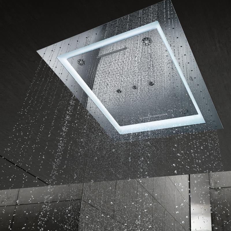 Верхний душ Grohe Rainshower F-Series 40" 26373001 обзор - фото 8