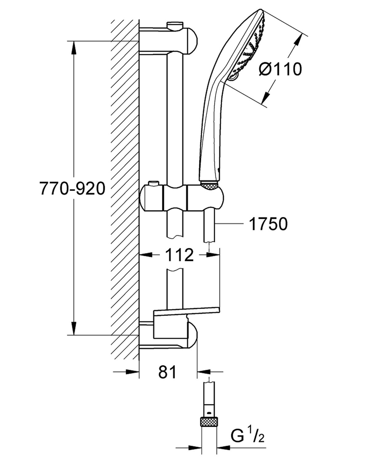 Душовий набір Grohe Euphoria 27226DL1 ціна 0 грн - фотографія 2