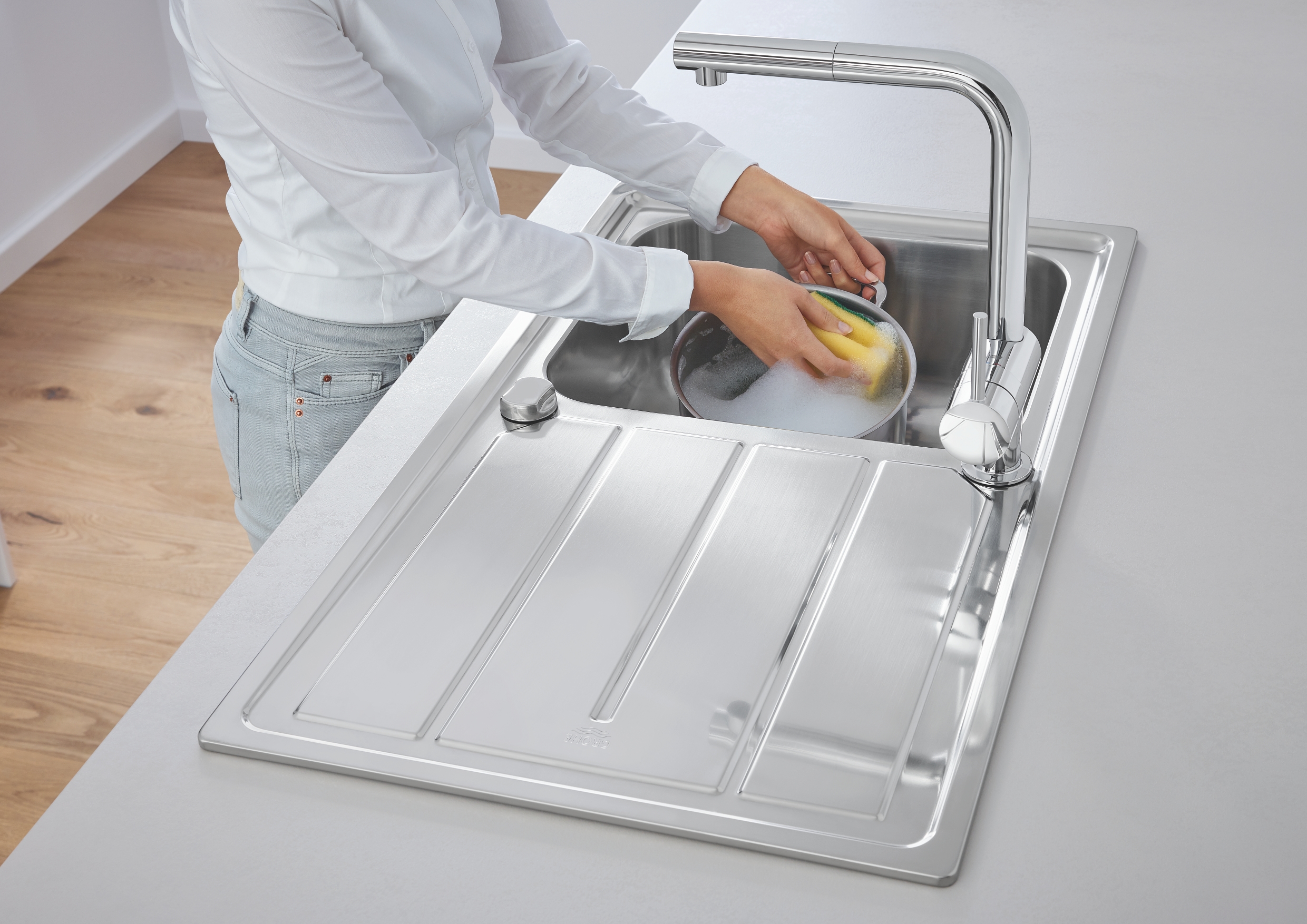 Кухонна мийка Grohe K-series 31571SD0 інструкція - зображення 6