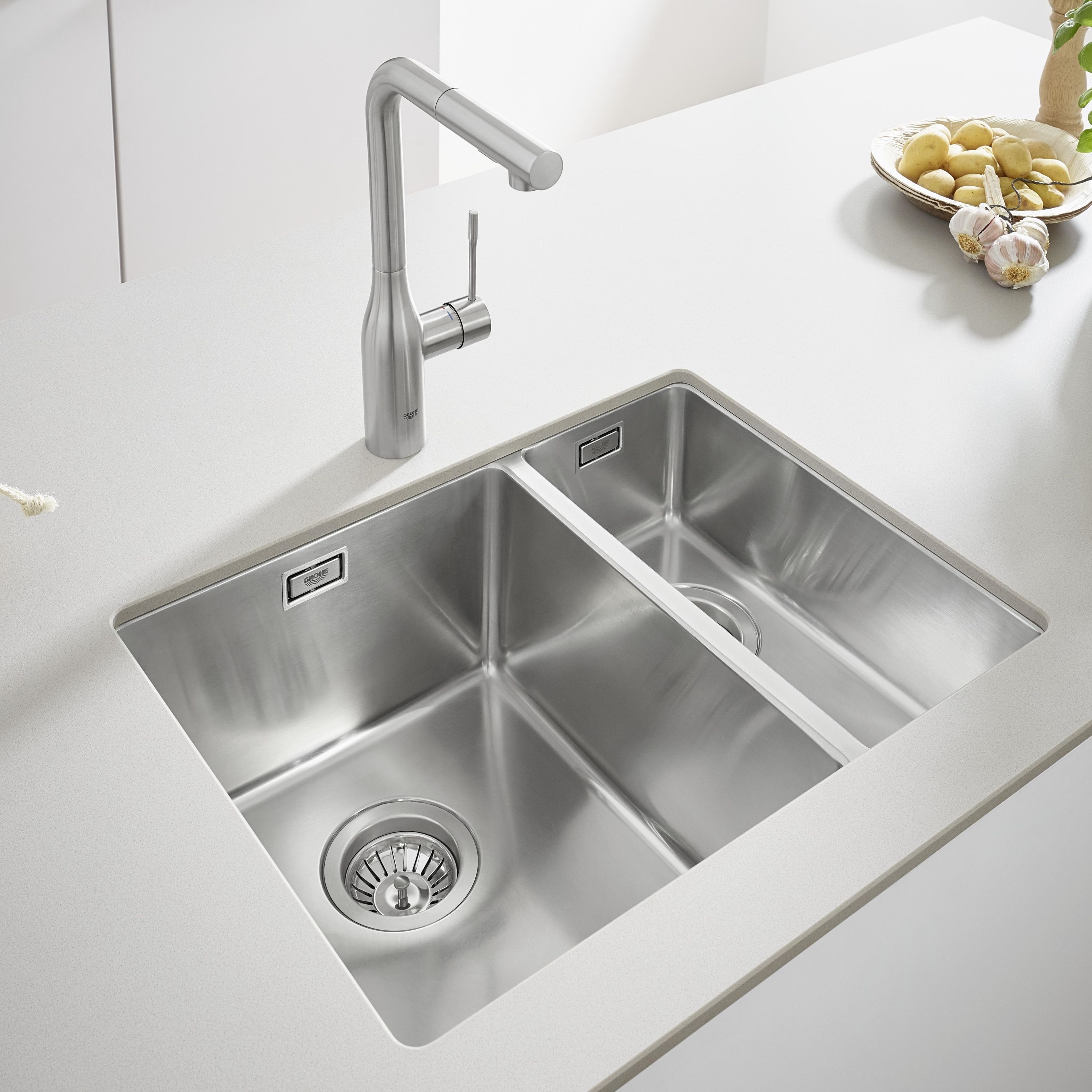Кухонна мийка Grohe K-series 31577SD0 інструкція - зображення 6