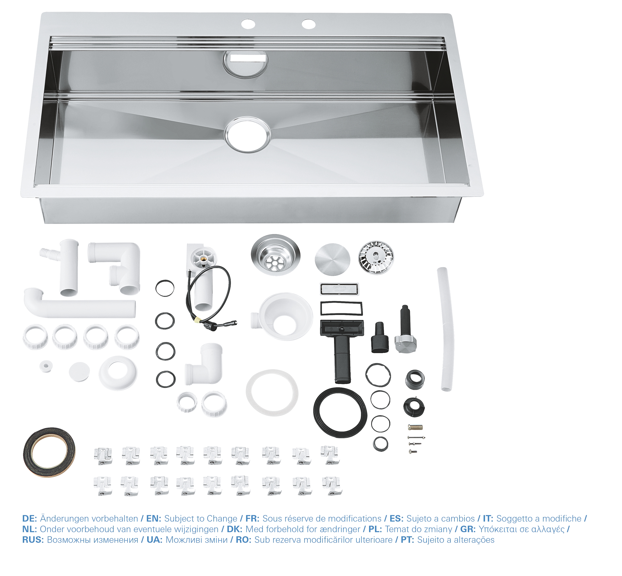 Кухонна мийка Grohe K-series 31586SD0 огляд - фото 8