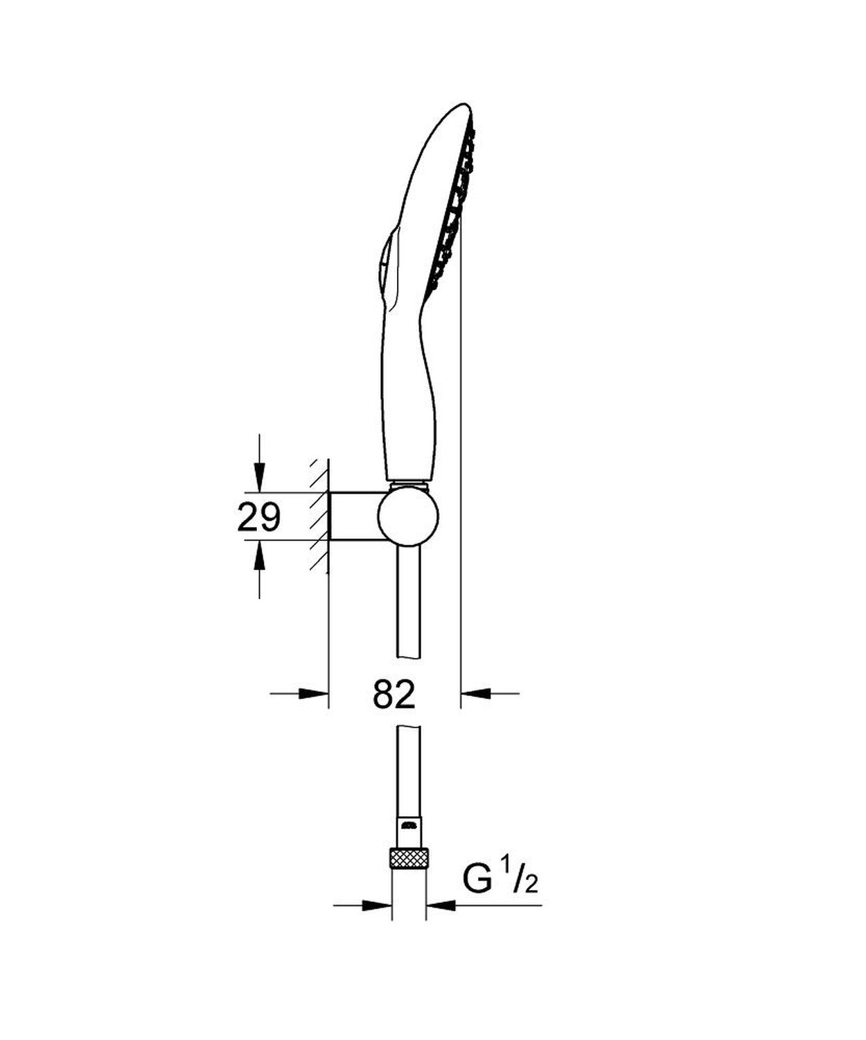 в продажу Душовий набір Grohe Power&Soul 27742000 - фото 3