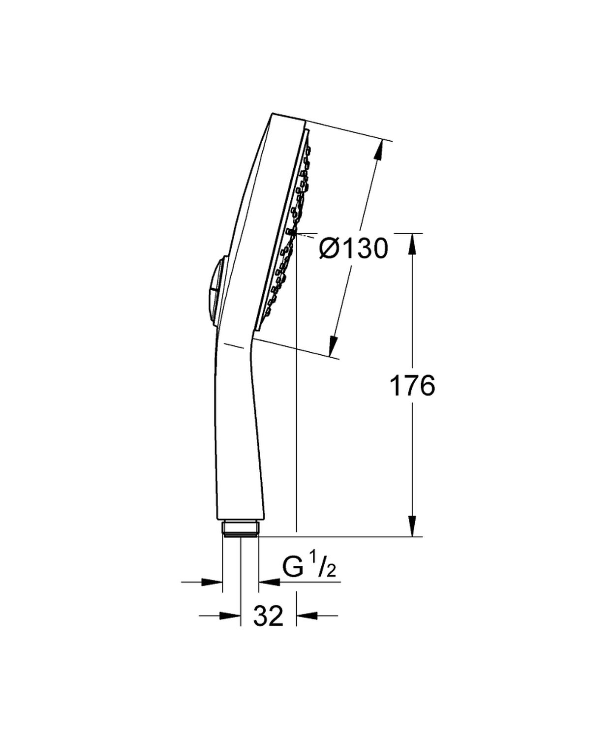 Ручной душ Grohe Power&Soul Cosmopolitan 27663LS0 цена 0 грн - фотография 2