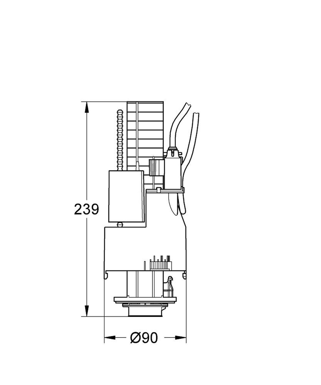 Донний клапан Grohe 42774000 ціна 3360 грн - фотографія 2