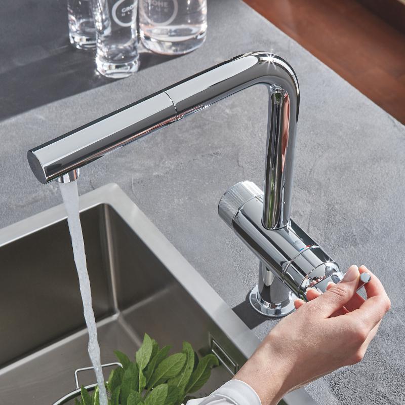 Змішувач для кухні Grohe Minta & Minta Touch 31721000 інструкція - зображення 6