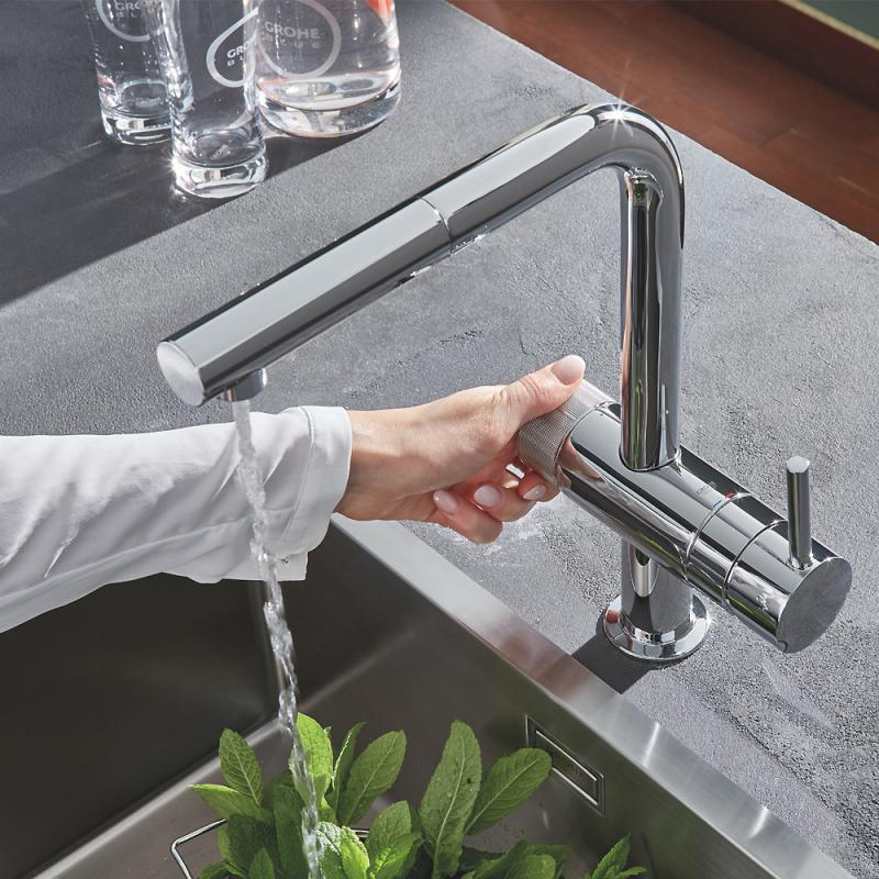 Змішувач для кухні Grohe Minta & Minta Touch 31721000 характеристики - фотографія 7