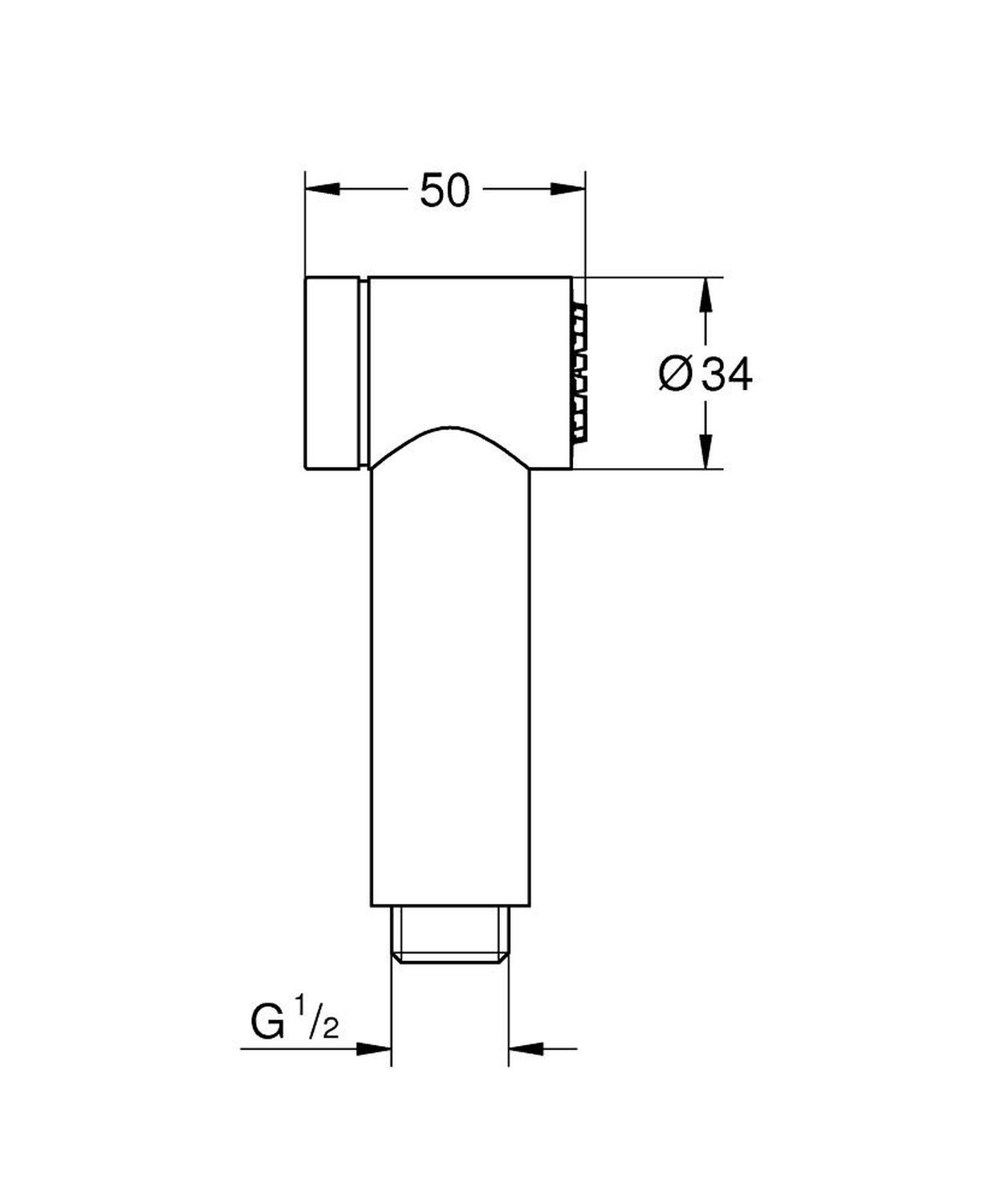 в продажу Гігієнічний душ Grohe Sena 26328000 - фото 3