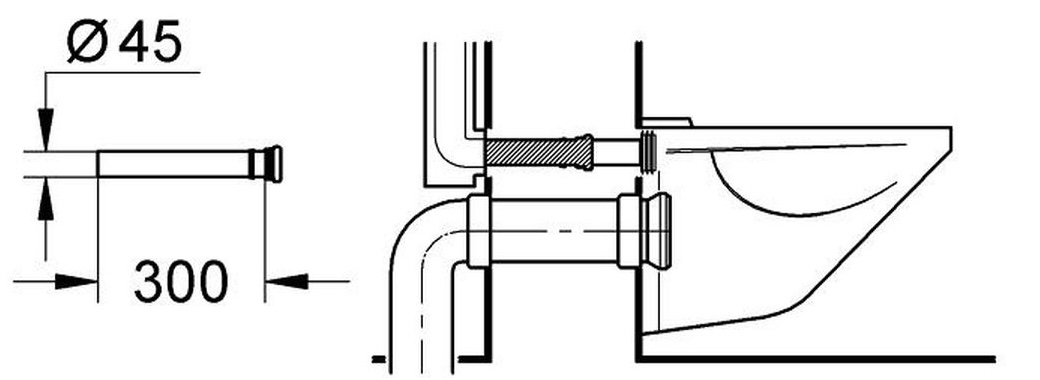 Grohe 37105K00 Габаритные размеры