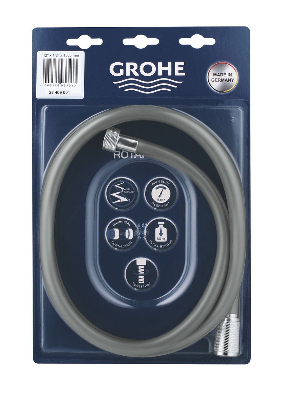 Шланг для душа Grohe Rotaflex 28409001 цена 0 грн - фотография 2