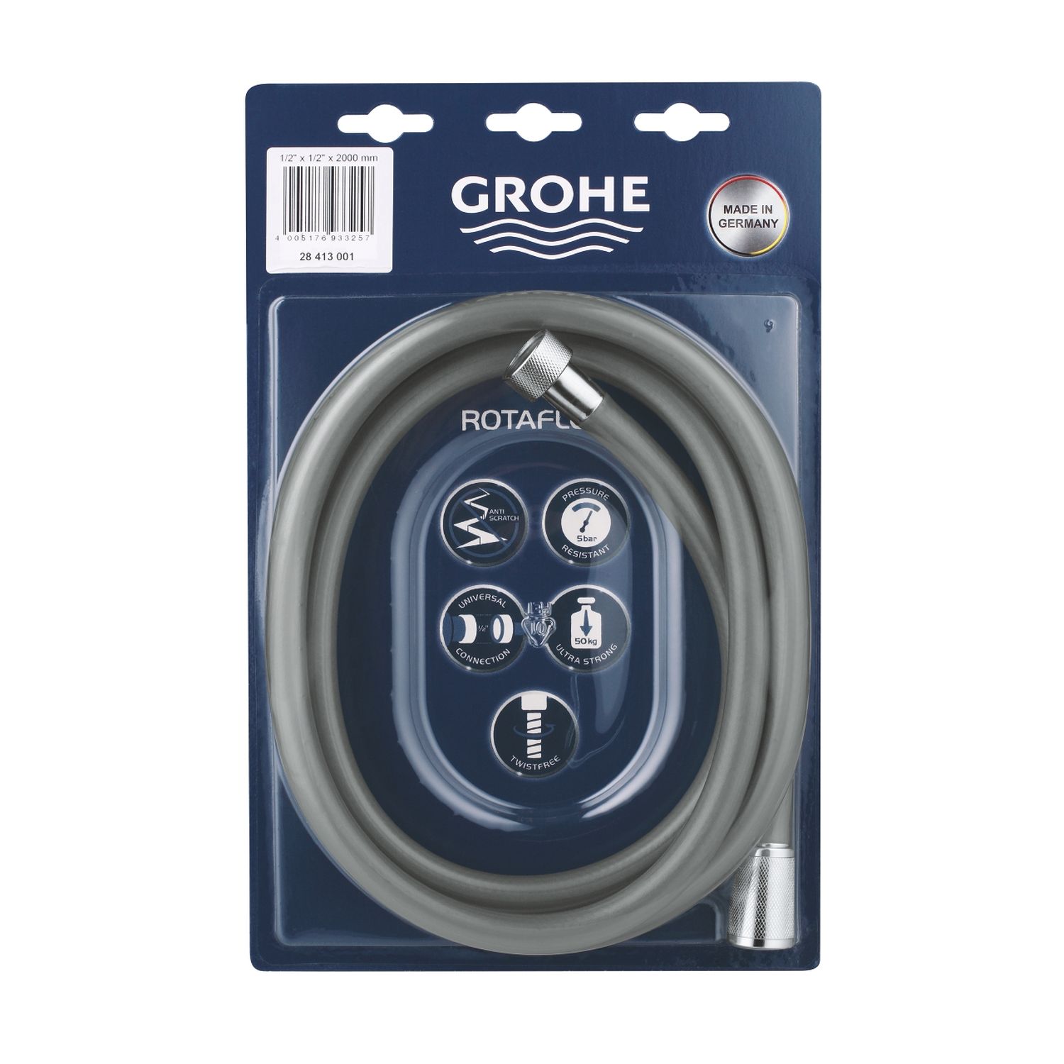 Шланг для душа Grohe Rotaflex 28413001 ціна 0 грн - фотографія 2