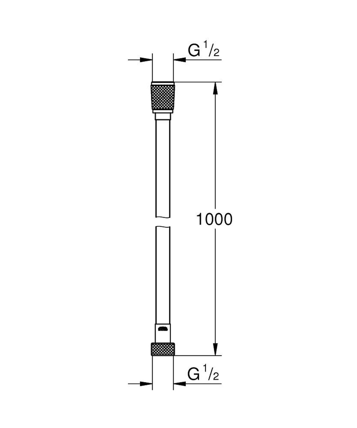 Шланг для душа Grohe Silverflex 26334000 ціна 0 грн - фотографія 2