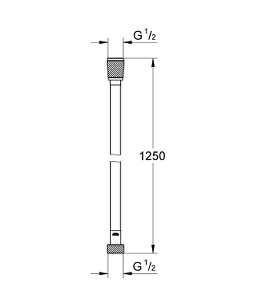 Шланг для душа Grohe Silverflex 28362AL0 цена 0 грн - фотография 2