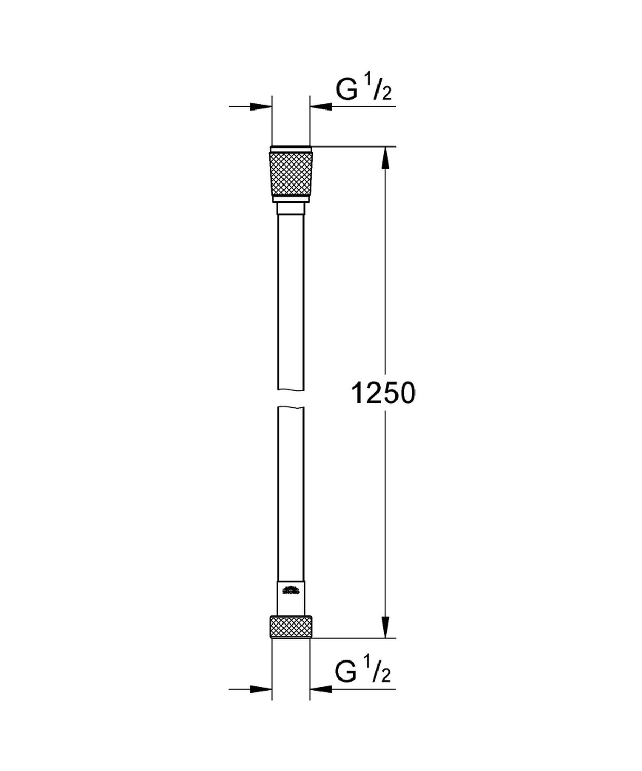 Шланг для душа Grohe Silverflex 28362DL0 ціна 0 грн - фотографія 2