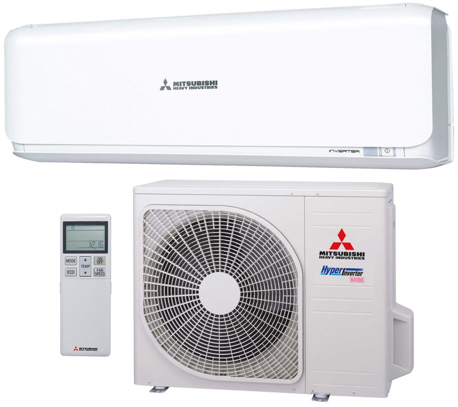 Кондиціонер спліт-система Mitsubishi Heavy Dimond White SRK35ZSX-W/SRC35ZSX-W