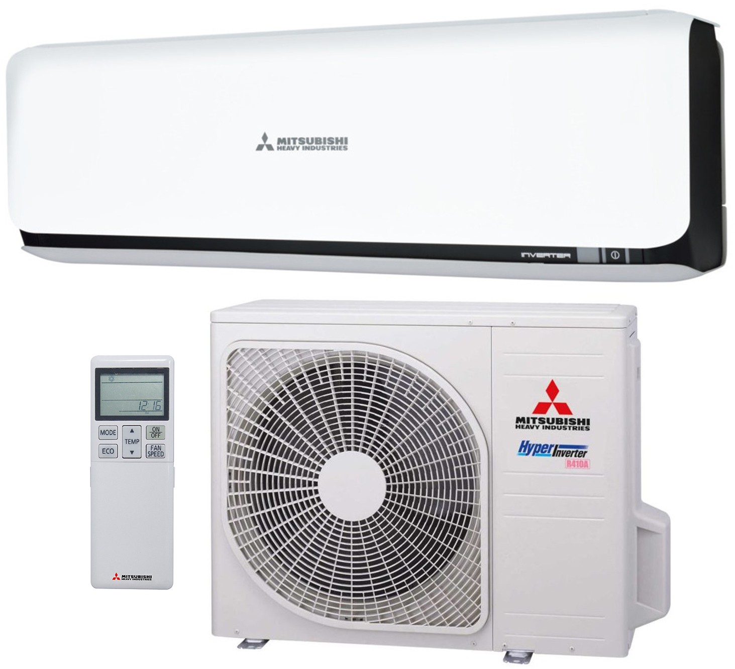 Кондиціонер спліт-система Mitsubishi Heavy Dimond Black&White SRK50ZSX-WB/SRC50ZSX-W3