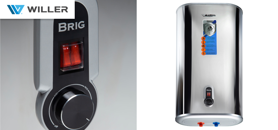 Willer IV50DR-Brig Mirror - стильный электрический водонагреватель