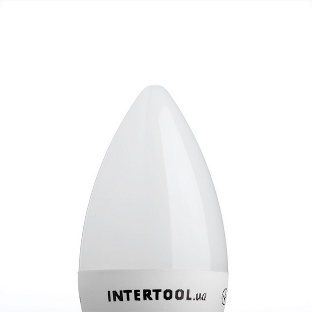 в продаже Светодиодная лампа Intertool LL-0152 LED C37, E14, 5Вт, 4000K - фото 3