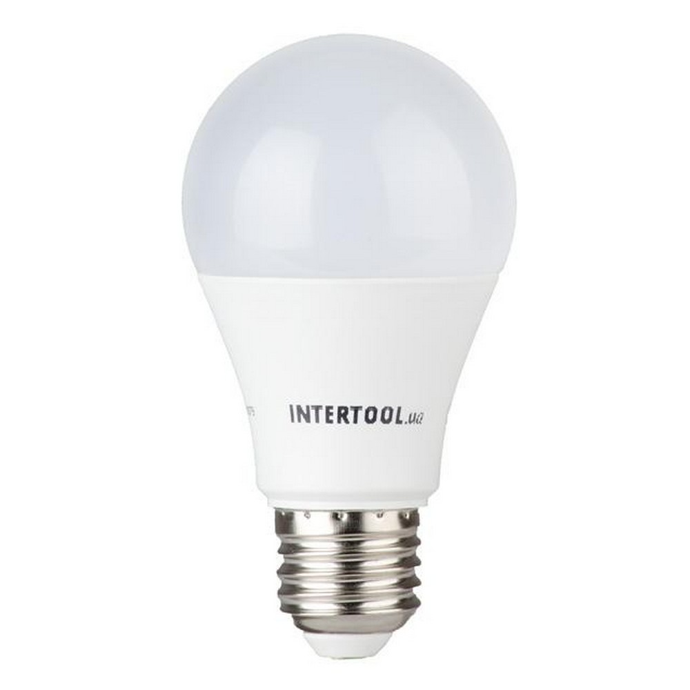 Светодиодная лампа 230 вольт Intertool LL-0015 LED 12Вт, E27, 220В,