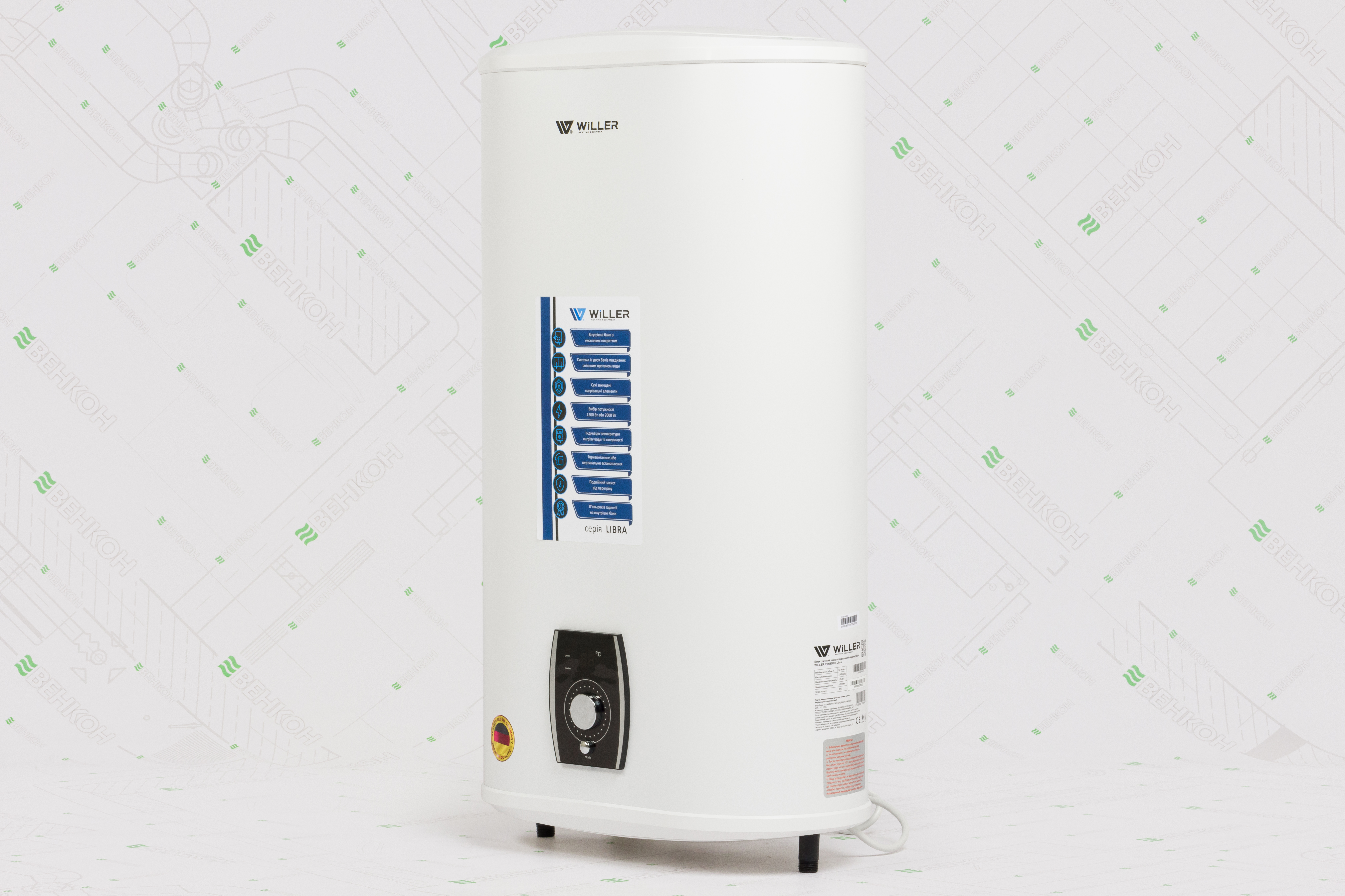 Бойлер Willer EVH50DRI Libra цена 9689 грн - фотография 2