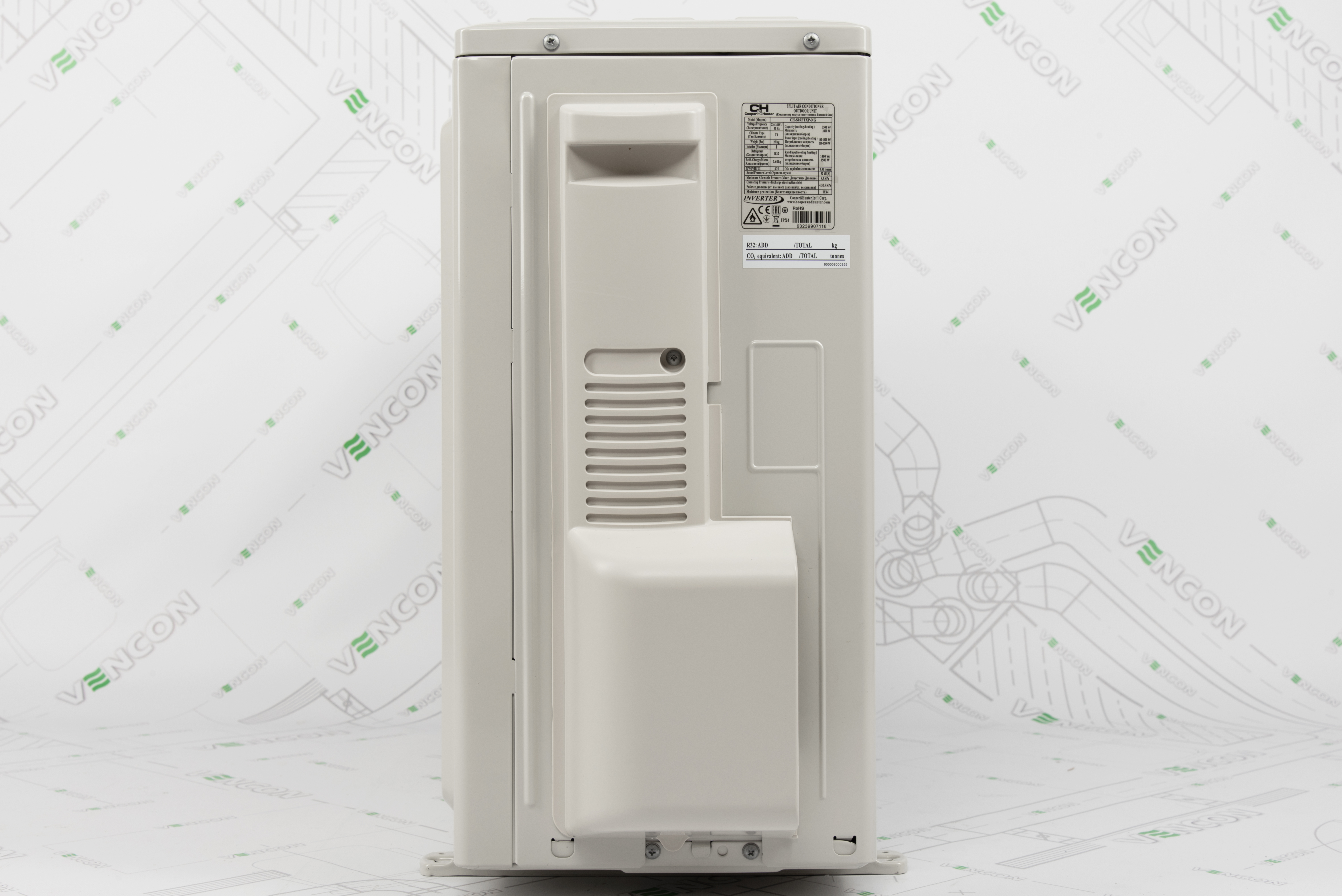 товарна одиниця Cooper&Hunter Air Master Inverter CH-S09FTXP-NG - фото 15