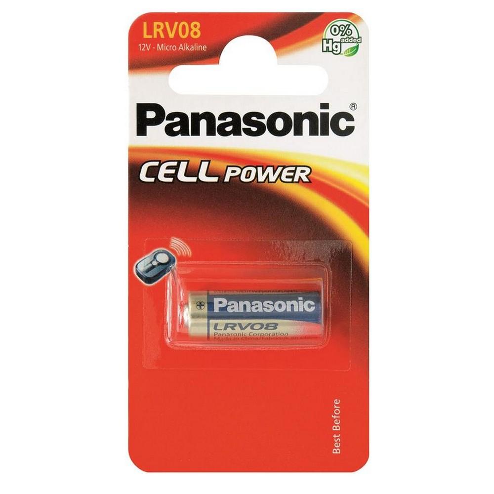 Батарейка Panasonic Micro Alkaline LRV08 BLI 1