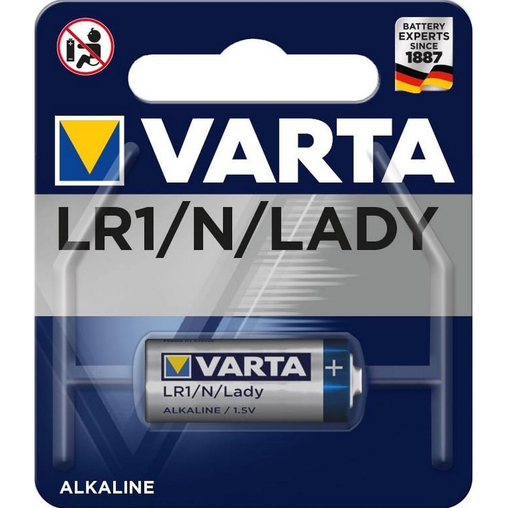 Батарейка Varta LR 1 [BLI 1 Alkaline] в інтернет-магазині, головне фото