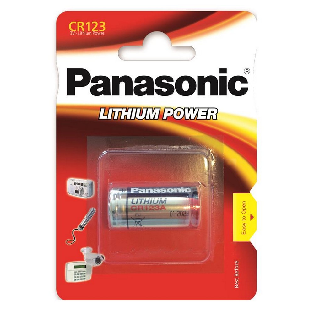 Батарейка Panasonic CR 123 BLI 1 Lithium в интернет-магазине, главное фото