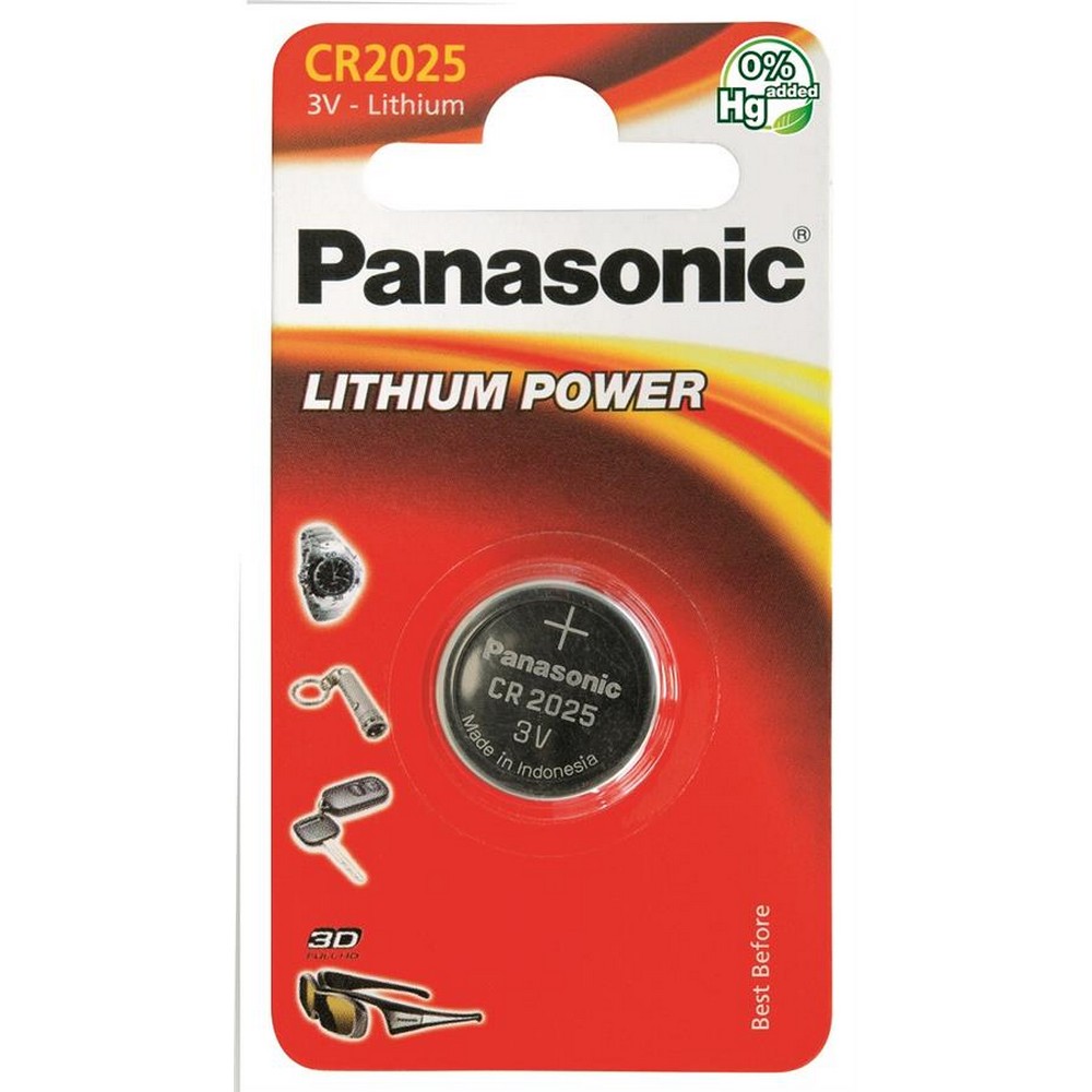 Батарейка Panasonic CR 2025 [BLI 1 Lithium] в интернет-магазине, главное фото