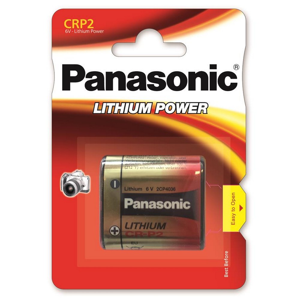 Батарейка Panasonic CR-P2L BLI 1 Lithium в интернет-магазине, главное фото
