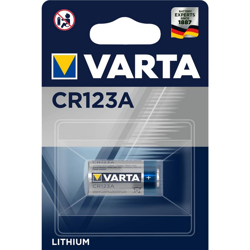 Батарейка Varta CR 123A BLI 1 Lithium