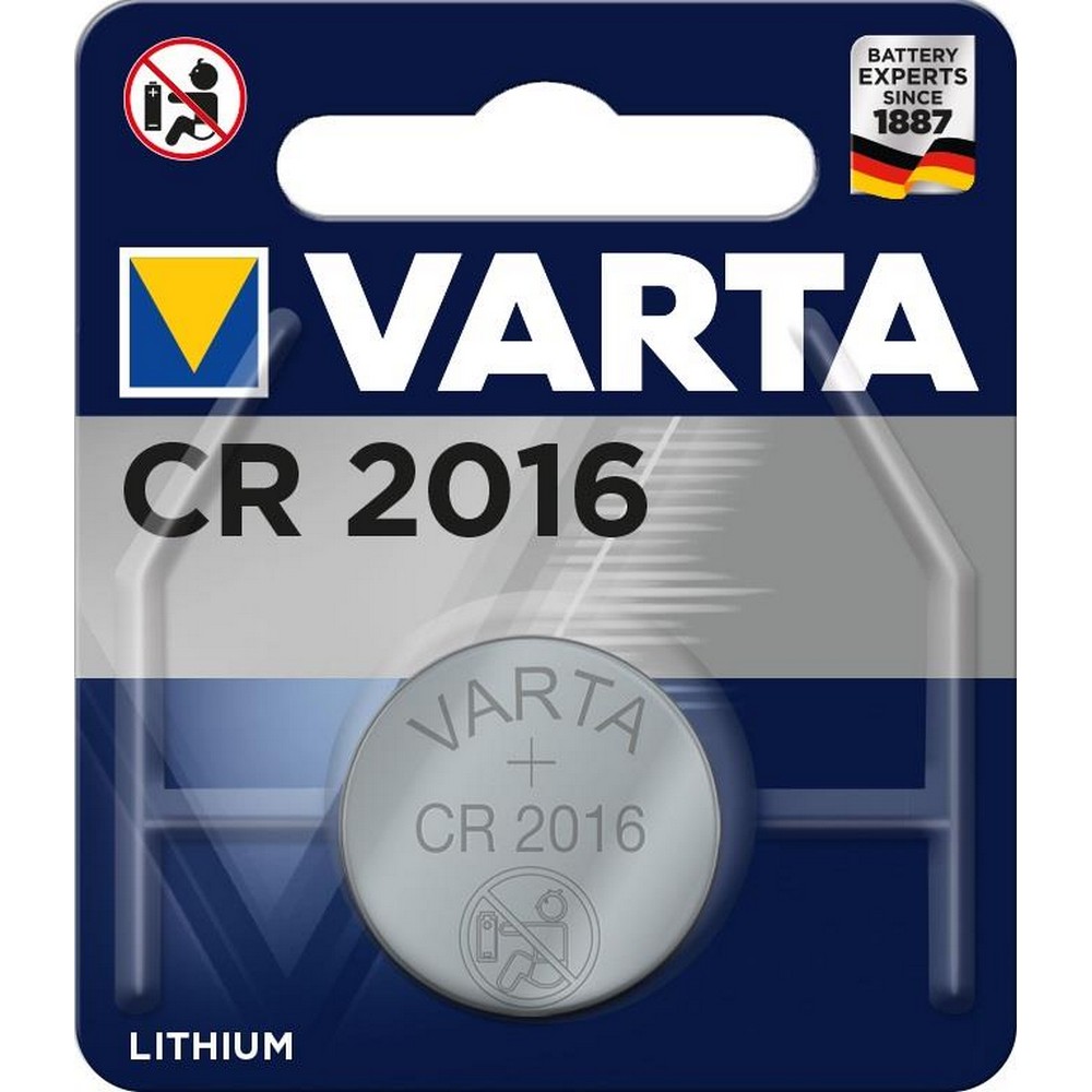 Характеристики батарейка Varta CR 2016 [BLI 1 Lithium]