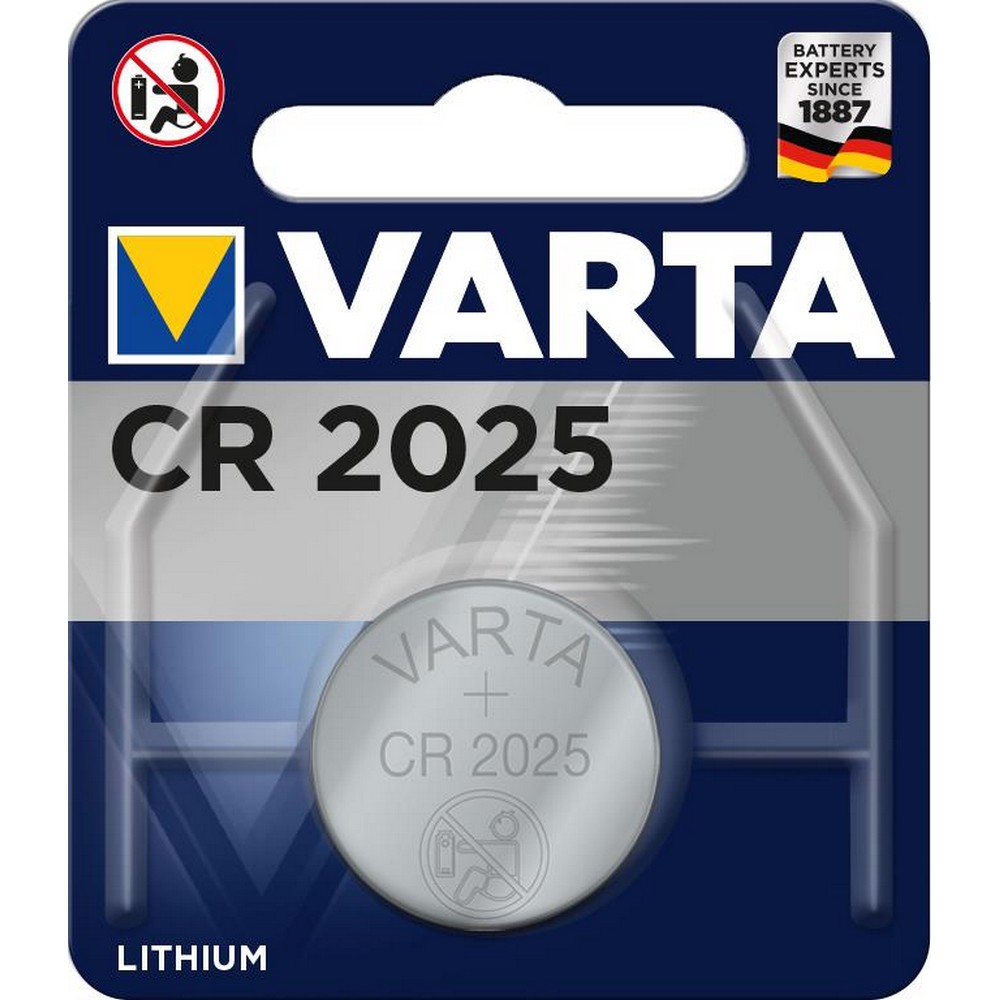 Инструкция батарейка Varta CR 2025 [BLI 1 Lithium]