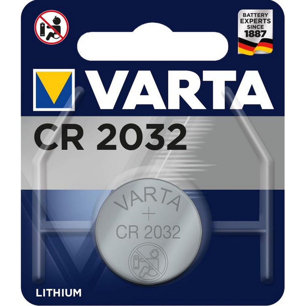 Характеристики li-ion батарейки Varta CR 2032 [BLI 1 Lithium]