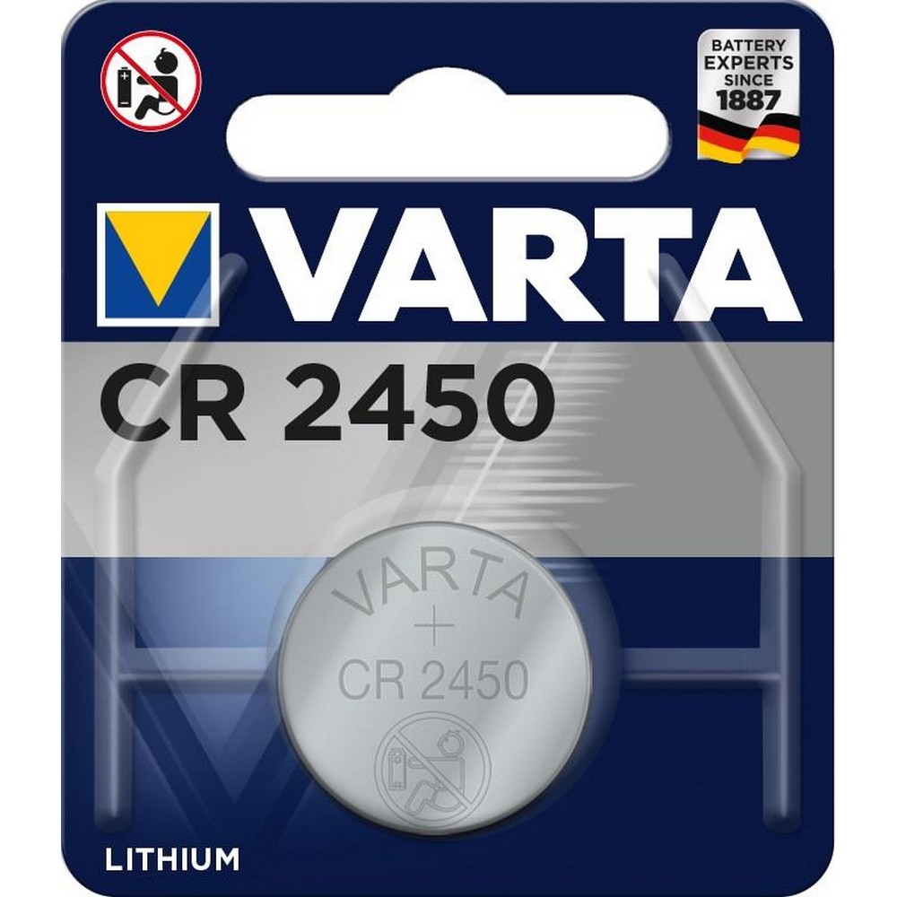Інструкція батарейка Varta CR 2450 [BLI 1 Lithium]