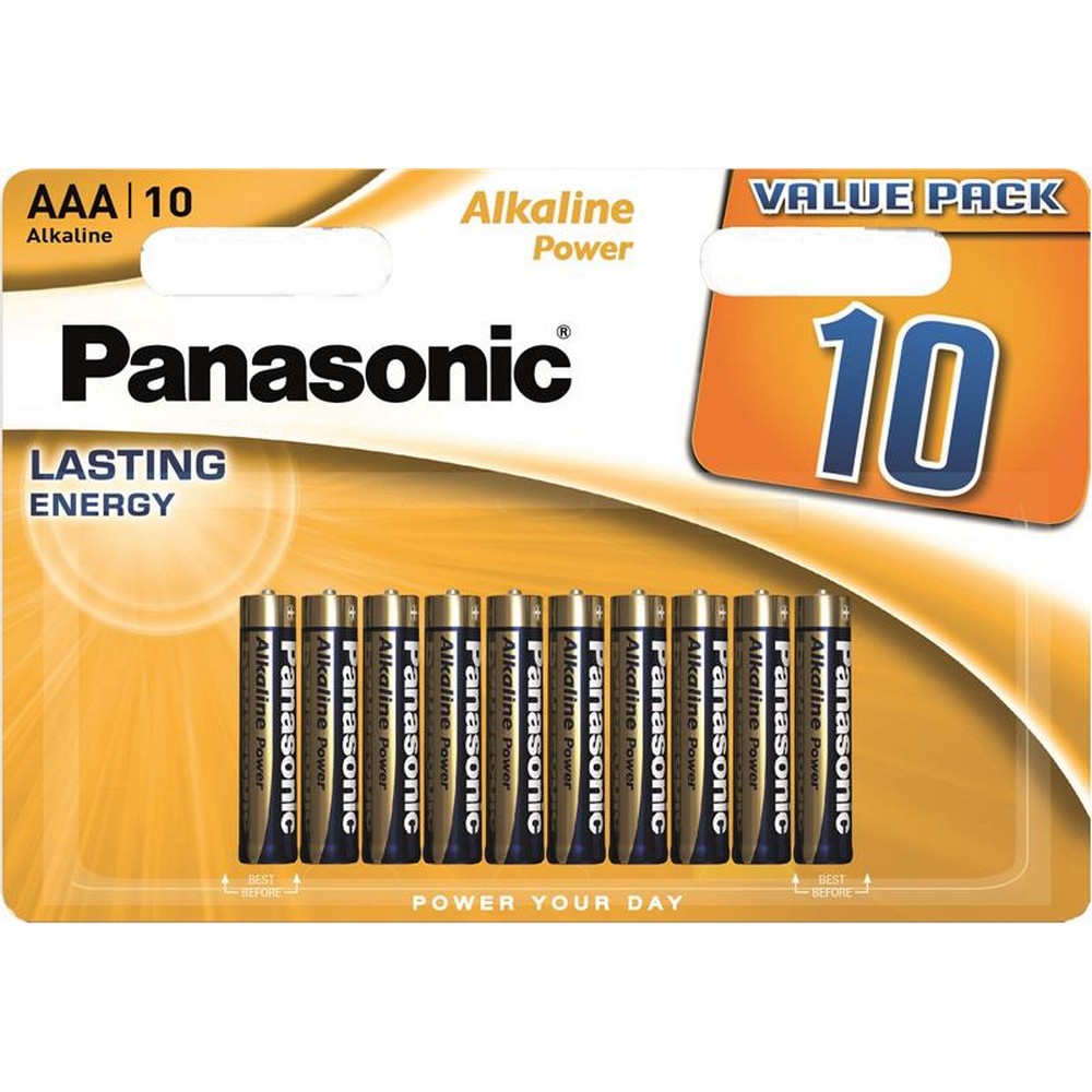 Батарейки типа ААА Panasonic Alkaline Power AAA [BLI 10]