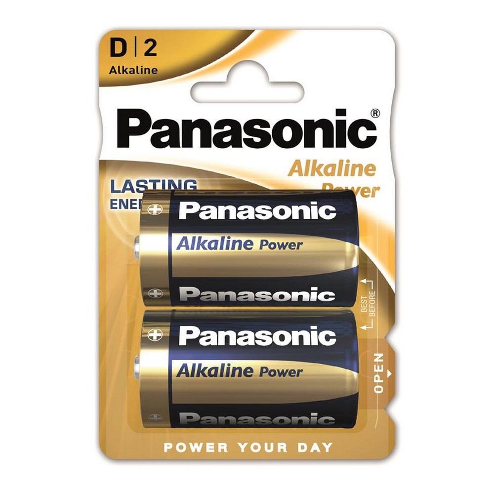 Батарейка Panasonic Alkaline Power D [BLI 2]